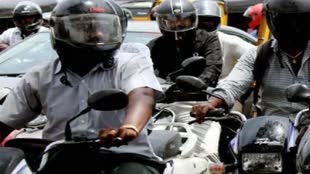 एमपी में हेलमेट और सीट बेल्ट न लगाने वालों पर ट्रेफिक पुलिस की कार्यवाही, बनाए जा रहे चालान