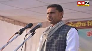  मेरी ख्वाहिश है जनता मुझे गधे पर बिठाकर शहर में जुलूस निकाले - कांग्रेस विधायक बाबू जंडेल 