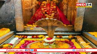 ओंकारेश्वर में श्रावण महोत्सव की धूम, नर्मदा स्नान के बाद भक्तों ने किए बाबा के दर्शन