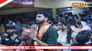 चैंपियंस ट्रॉफी के फाइनल से पहले उज्जैन पहुंचे वेंकटेश अय्यर, बाबा महाकाल के किए दर्शन