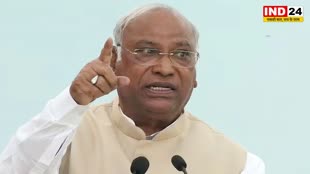 मल्लिकार्जुन खड़गे ने साधा केंद्र सरकार पर निशाना, बोले - अधीर का निलंबन सत्ता के अहंकार को दर्शाता है 