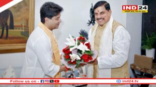 दिल्ली पहुंचे सीएम डॉ. मोहन यादव, सिंधिया से की मुलाकात, वाराणसी में लेंगे परिषद बैठक में हिस्सा