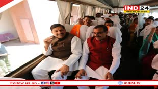 मोहन मंत्रिमंडल के सदस्य पहुंचे अयोध्या , अब से कुछ ही देर में करेंगे रामलला के दर्शन