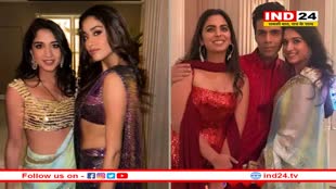 अंबानी की छोटी बहू राधिका ने स्टाइल से ली सबसे टक्कर