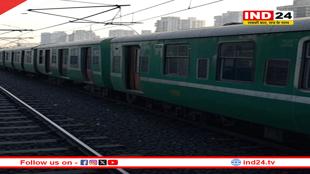 मुंबई बारिश से लोकल ट्रेनें रद्द, जलभराव से यातायात प्रभावित