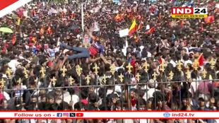 RCB की जीत के जश्न के बीच चिन्नास्वामी स्टेडियम के बाहर भगदड़, 7 की मौत