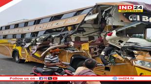 जौनपुर में भीषण सड़क हादसा: श्रद्धालुओं से भरी बस ट्रेलर से टकराई, 4 की मौत, कई घायल