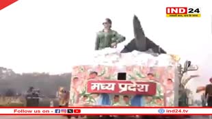 कर्त्तव्य पथ पर मध्यप्रदेश की झांकी में दिखी नारी शक्ति की झलक