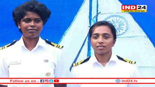 PM मोदी की तारीफ मिलने पर नौसेना की महिला अधिकारियों ने जताई खुशी