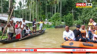 असम में बाढ़ से बिगड़े हालात, 21 लाख से अधिक लोग प्रभावित