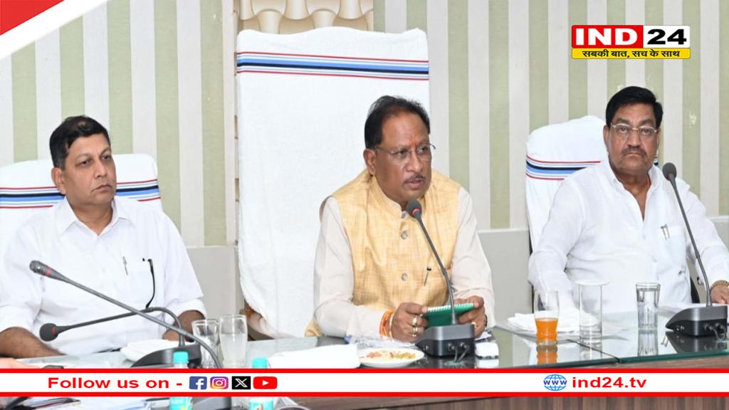 जनहित के कामों में लापरवाही बर्दाश्त नहीं होगी- CM विष्णुदेव साय