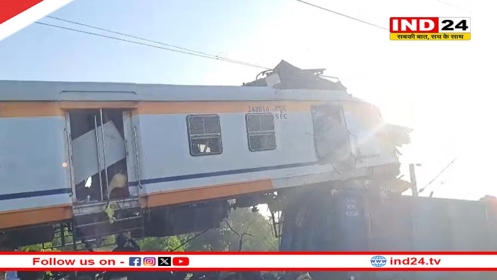 बिलासपुर ट्रेन हादसे में मृतकों की संख्या 11 हुई, 20 घायलों का चल रहा इलाज