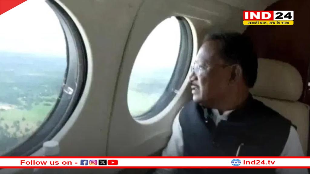 CM विष्णुदेव साय का बस्तर दौरा,बाढ़ प्रभावित इलाकों का लिया जायजा