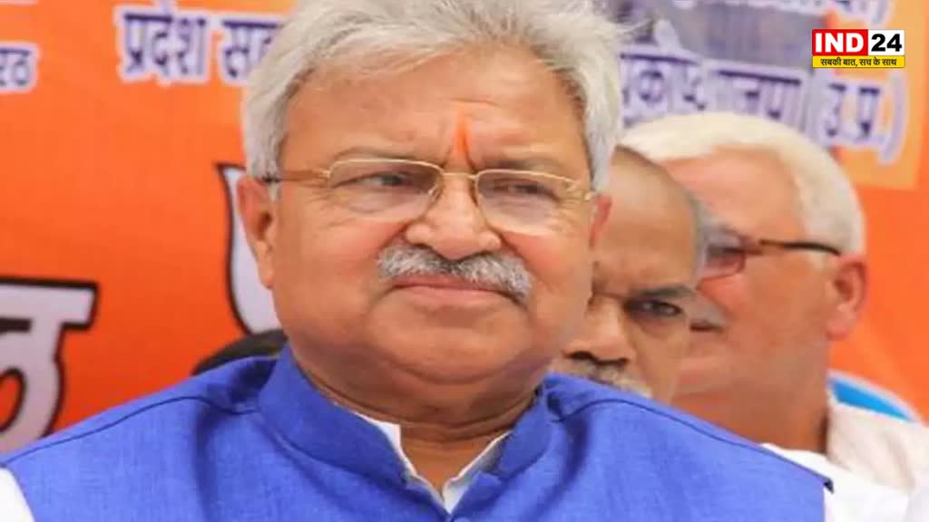 UP NEWS: अखिलेश यादव पर बरसे लक्ष्मीकांत वाजपेई, कहा - डर की वजह से कभी नहीं गए नोएडा