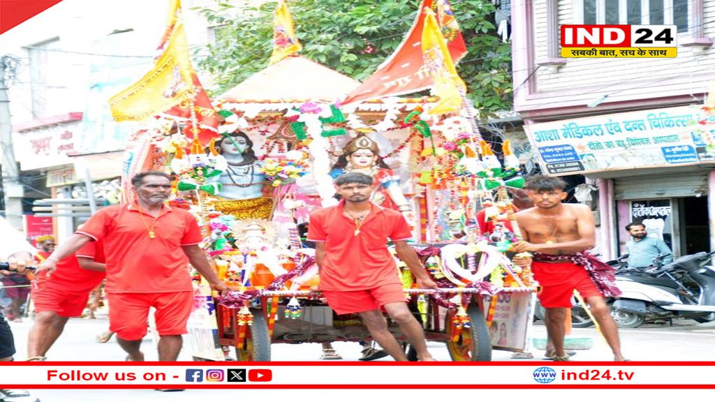 कांवड़ यात्रा ने पकड़ी रफ्तार, शिव भक्तों की संख्या में लगातार वृद्धि