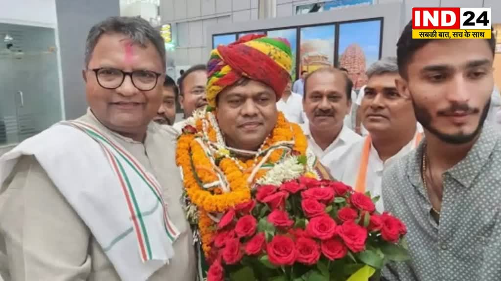 CG NEWS : PCC चीफ बनने के बाद दीपक बैज पहली बार पहुंचे रायपुर, कुछ देर में लेंगे शपथ,  सचिव एवं सह-प्रभारी विजय जांगिड़ सहित कांग्रेसी नेता रहेंगे उपस्थित