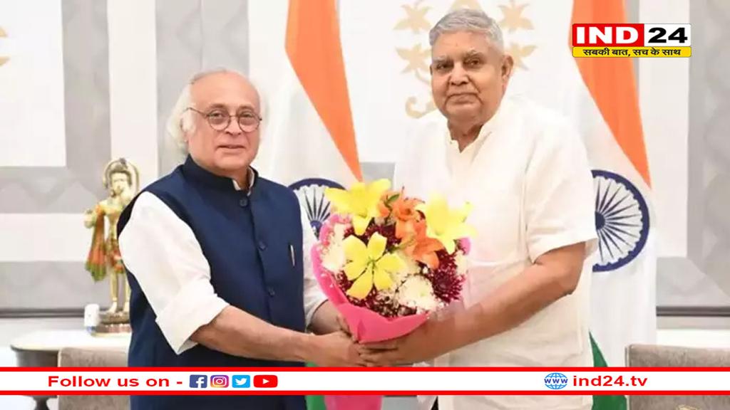 हेल्थ रिकवरी के बाद जगदीप धनखड़ सोमवार से आएंगे संसद