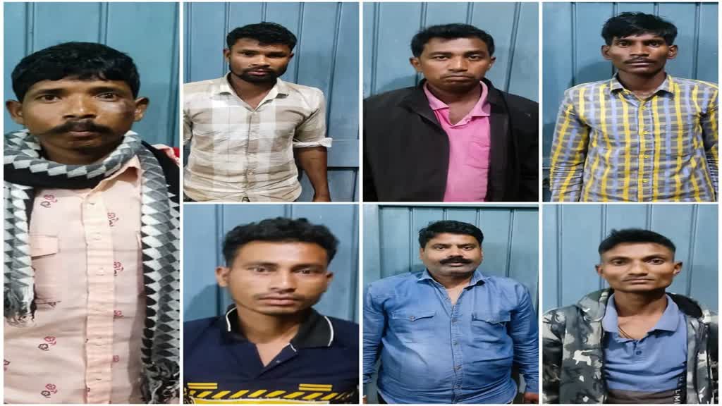 CG NEWS : मुखबिर की सूचना से 7 जुआड़ियानों को पुलिस ने घेराबंदी कर किया गिरफ्तार....