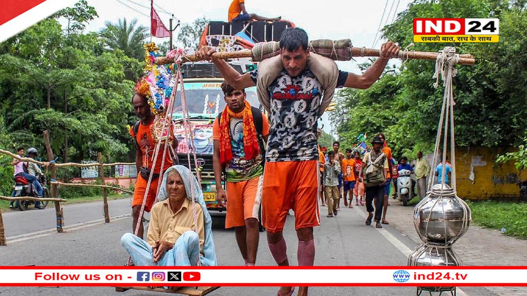 शारदीय कांवड़ यात्रा बनी भक्ति का प्रमाण, हरिद्वार में दिखी भक्ति की अनोखी तस्वीर