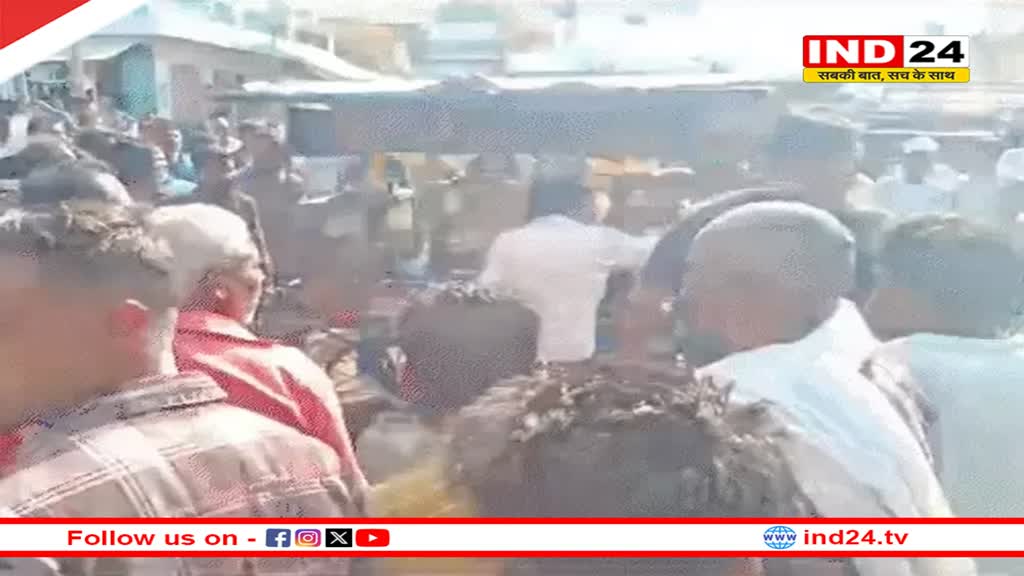 छतरपुर के बिजावर में बीच बाजार गैस सिलेंडर में ब्लास्ट, 38 लोग झुलसे