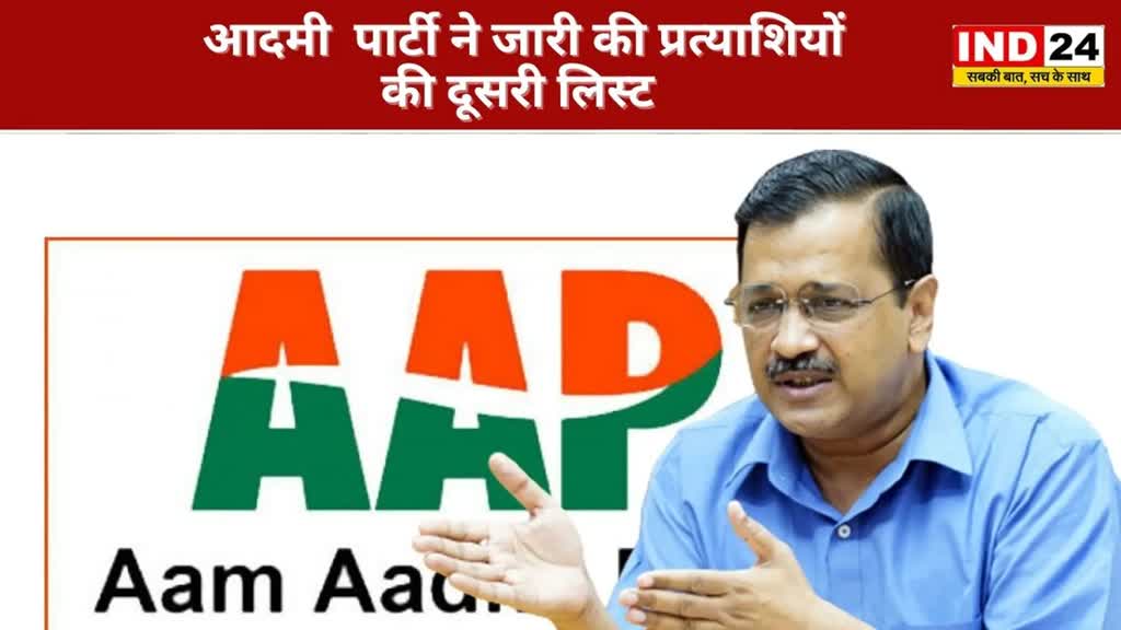 CG NEWS : छत्तीसगढ़ के लिए आदमी  पार्टी ने जारी की प्रत्याशियों की दूसरी लिस्ट देखिये पूरी लिस्ट 