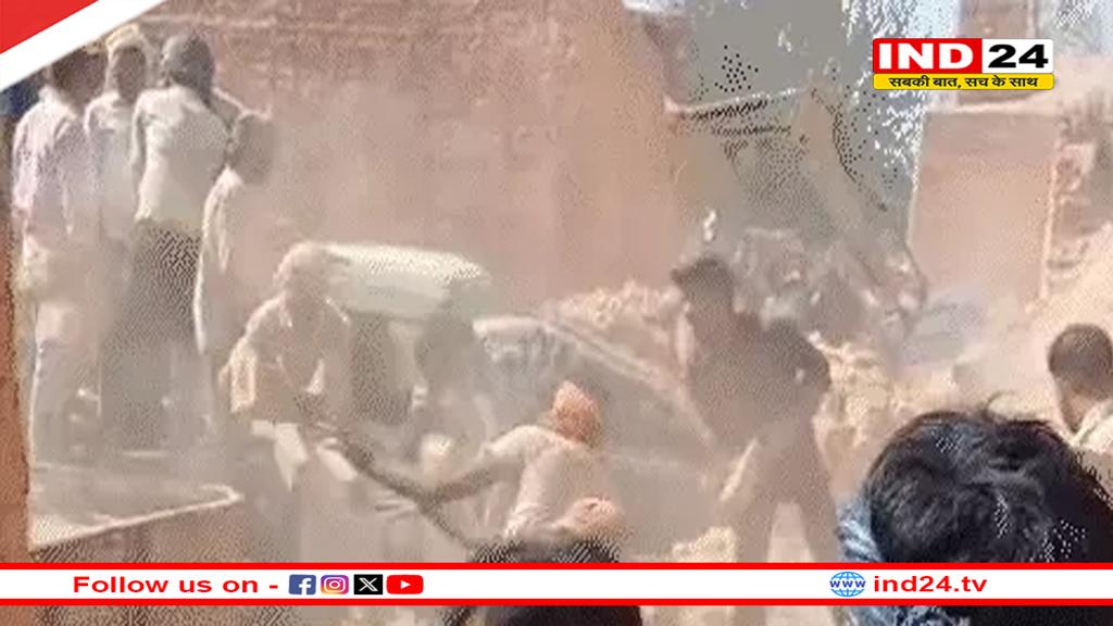 बरेली में भट्ठे की दीवार गिरने से एक मजदूर की मौत, 4 घायल, गुस्साए लोगों ने हाईवे जाम किया