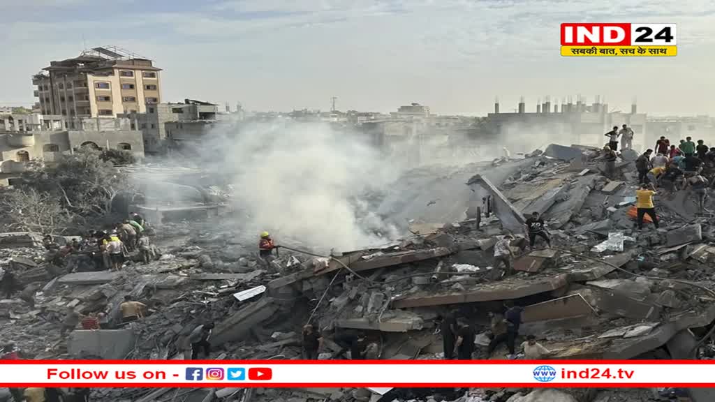 गाजा में बद से बदतर हुए हालात, इजराइल के भीषण हमलों में बच्चों समेत 15 लोगों की हुई मौत