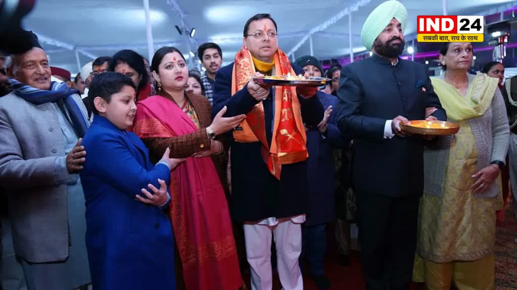 सीएम धामी ने किया सुंदरकांड का पाठ,  22 जनवरी को पूरे राज्य में दीपोत्सव मनाने की अपील 