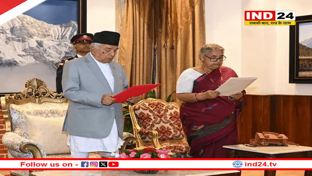 नेपाल की पहली महिला पीएम बनीं सुशीला कार्की,6 महीने में होंगे चुनाव