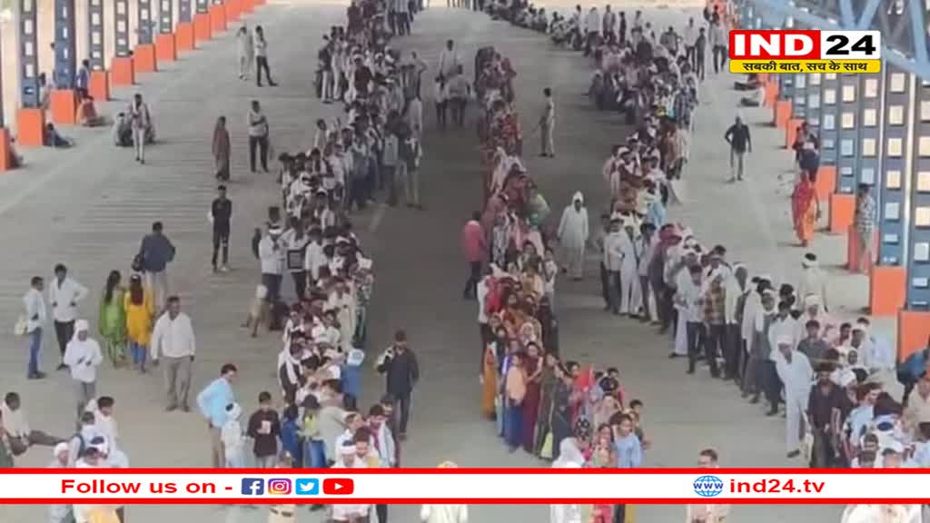 खरगोन: राशि 659 वैरायटी का बीज लेने उमड़ी किसानों की भीड़, दोपहर तक बांटे दो हजार टोकन