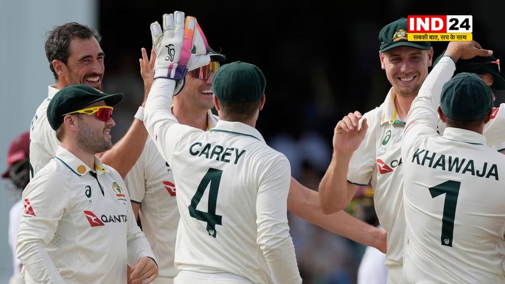 WTC प्वाइंट्स टेबल में टॉप पर पहुंची ऑस्ट्रेलियाई टीम