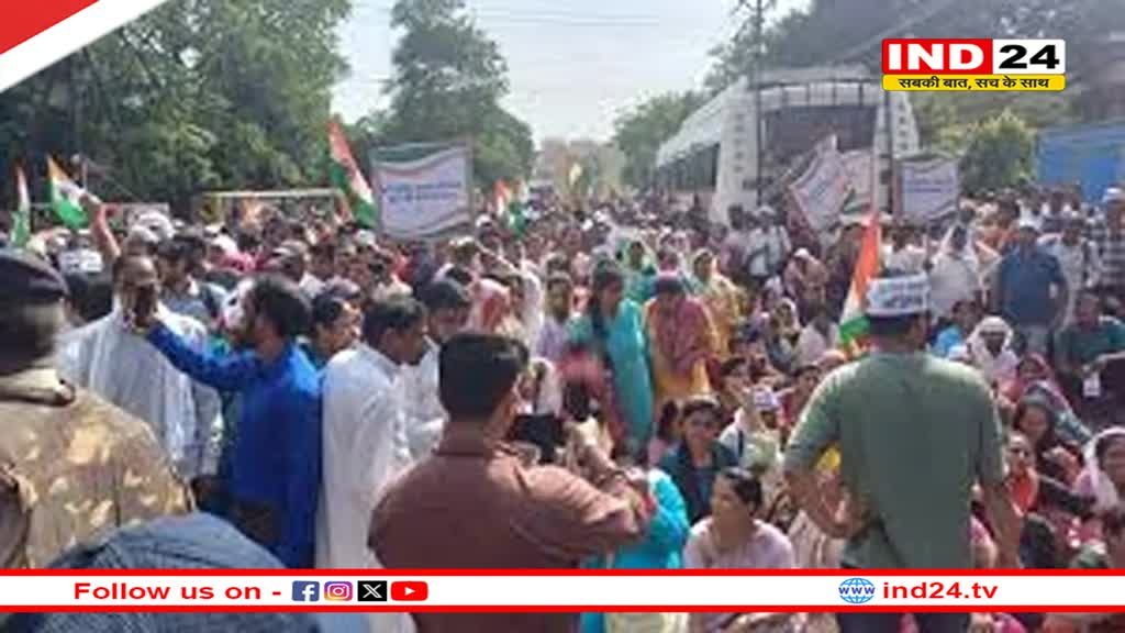 नियमितीकरण पर अड़े अतिथि शिक्षक पुलिस से भिड़े, धक्का-मुक्की में कई बेहोश, बोले- कब्जा करने आए हैं और कब्जा करके जाएंगे