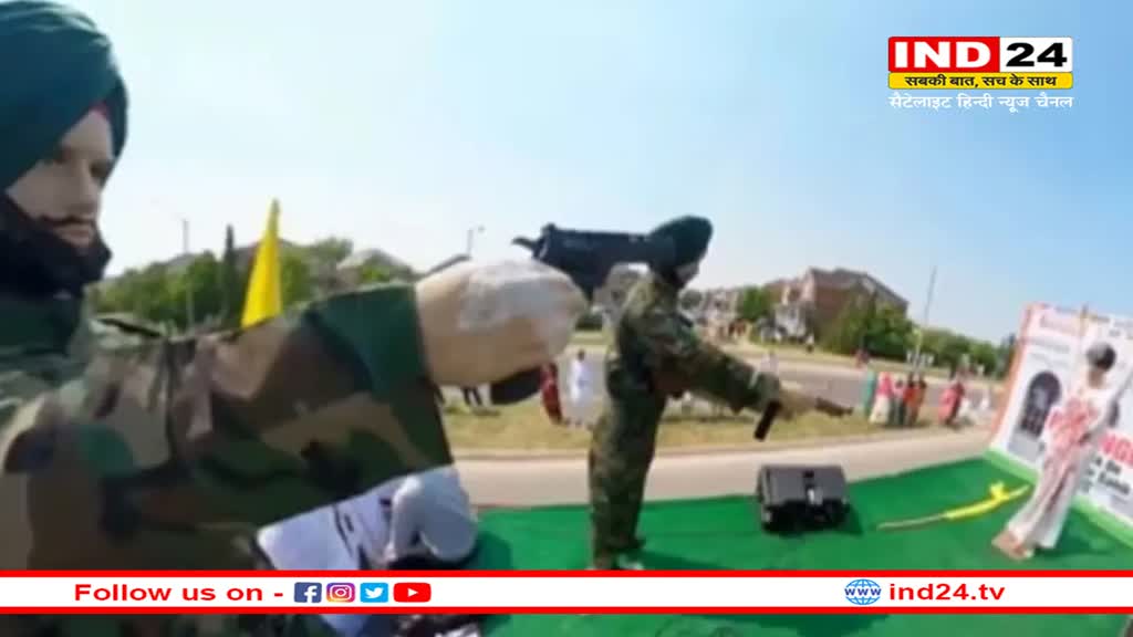 Canada में इंदिरा गांधी की हत्या की निकाली गई झांकी, खालिस्तानी समर्थकों ने पोस्टर में लिखा 'बदला'