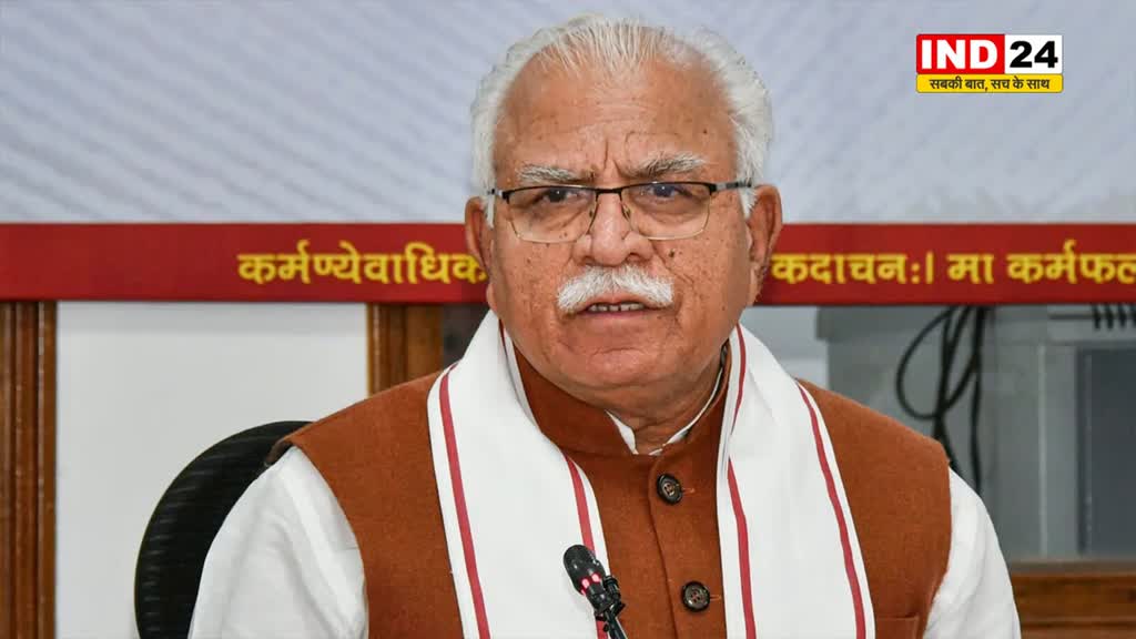  बीजेपी नेता लालकृष्ण आडवाणी को भारत रत्न देने की घोषणा पर हरियाणा के सीएम मनोहर लाल ने दी बधाई...