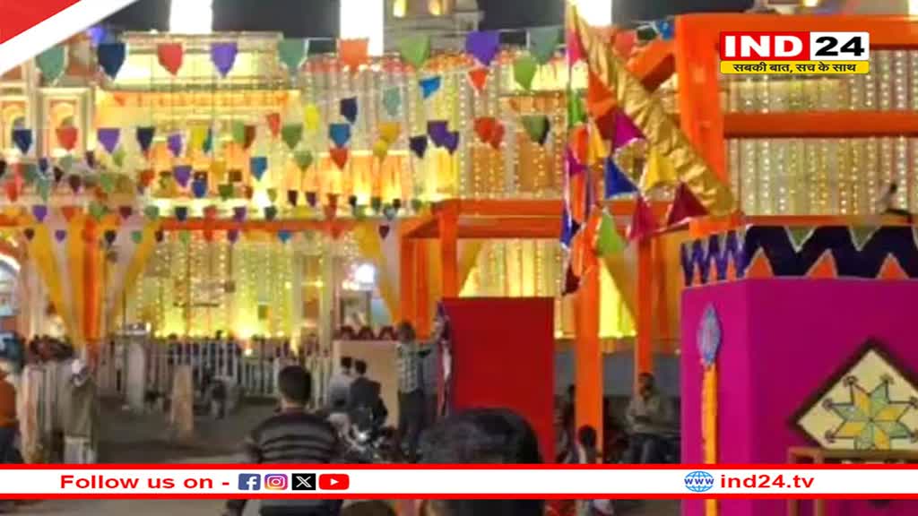 ओरछा में श्रीराम-जानकी विवाह महोत्सव की धूम, दुल्हन की तरह सज रहा रामराजा मंदिर