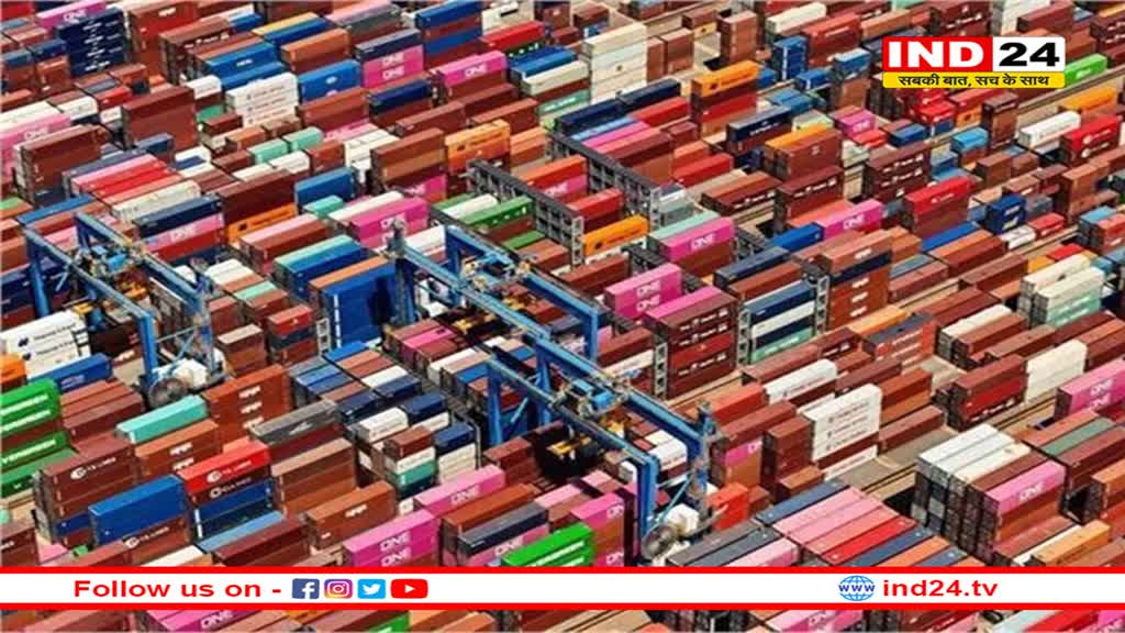देश का निर्यात अक्टूबर में 17.25% बढ़ा, दो साल का सबसे तेज उछाल