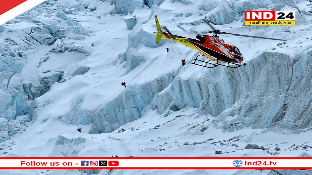 माउंट एवरेस्ट पर भीषण बर्फीला तूफान, तिब्बती क्षेत्र में 1000 से अधिक पर्वतारोही फंसे