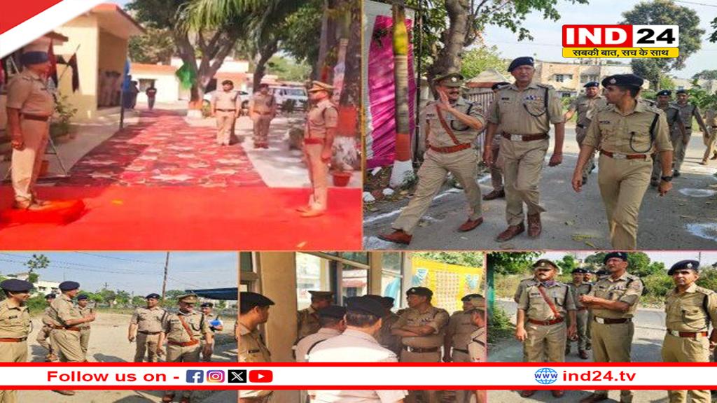 एसपी सिटी पंकज गैरोला ने किया कोतवाली रानीपुर का निरीक्षण, दिए महत्वपूर्ण दिशा-निर्देश