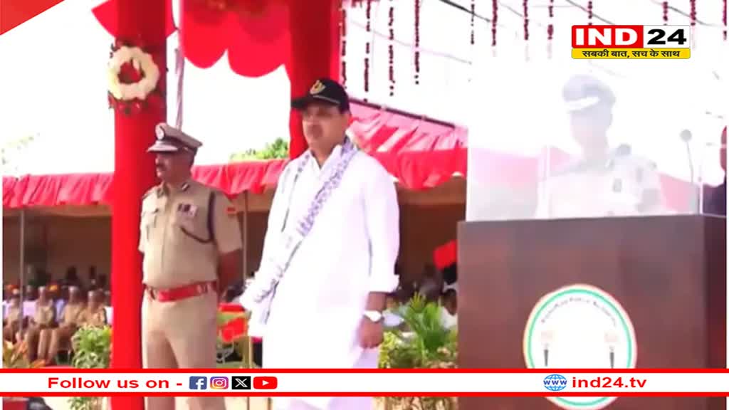 Rajasthan Police स्थापना दिवस समारोह में शामिल हुए CM Bhajanlal, परेड सलामी के बाद कीं 3 बड़ी घोषणाएं