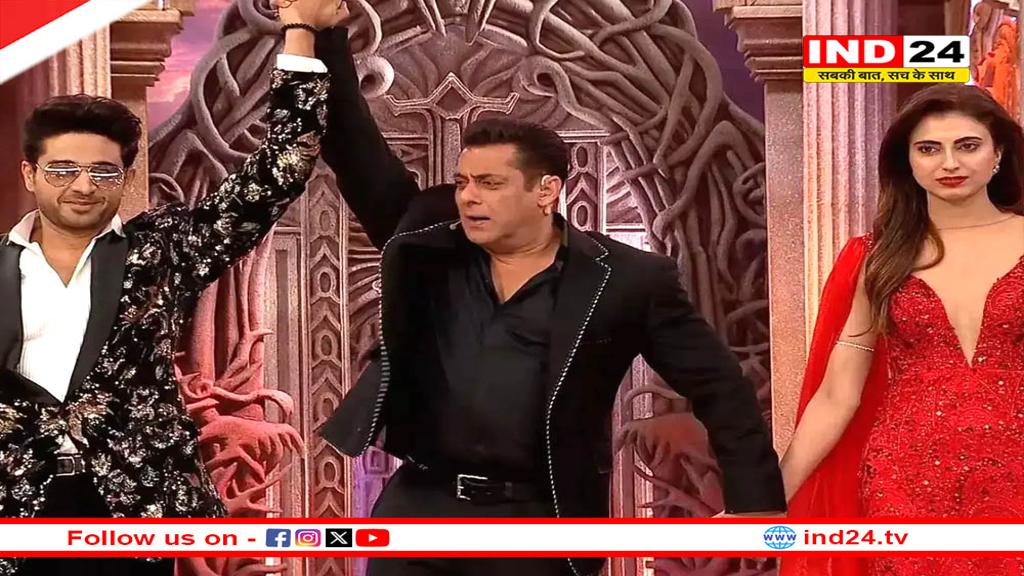 बिग बॉस 19 विजेता बने गौरव खन्ना, फरहाना भट्ट उपविजेता