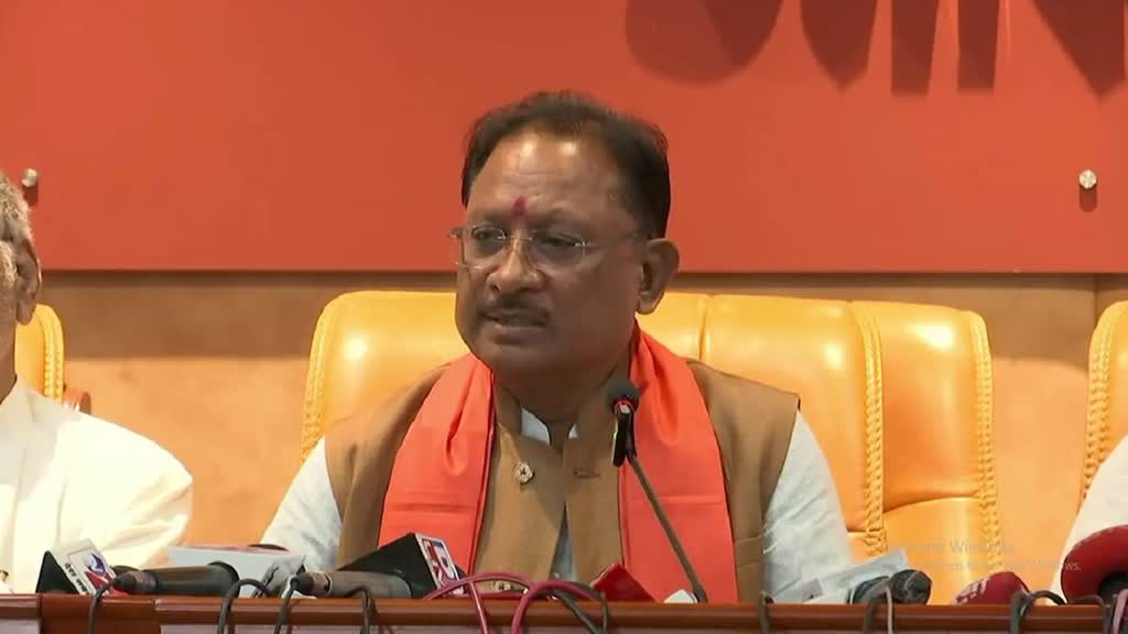 CG NEWS : CM Vishnu साय Sai ने ओडिशा  में किया चुनाव प्रचार, BJP की जीत का किया दावा