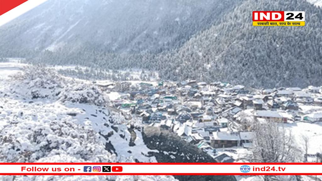 पहाड़ों पर बर्फबारी, झारखंड–हरियाणा समेत कई राज्यों में शीतलहर का अलर्ट