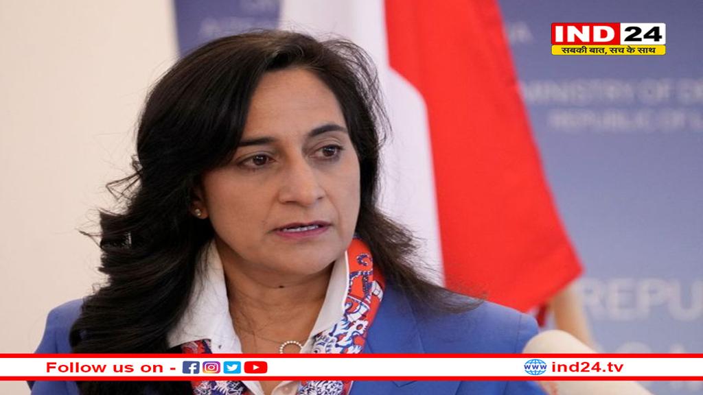 भारतीय मूल की अनीता आनंद बनीं कनाडा की विदेश मंत्री