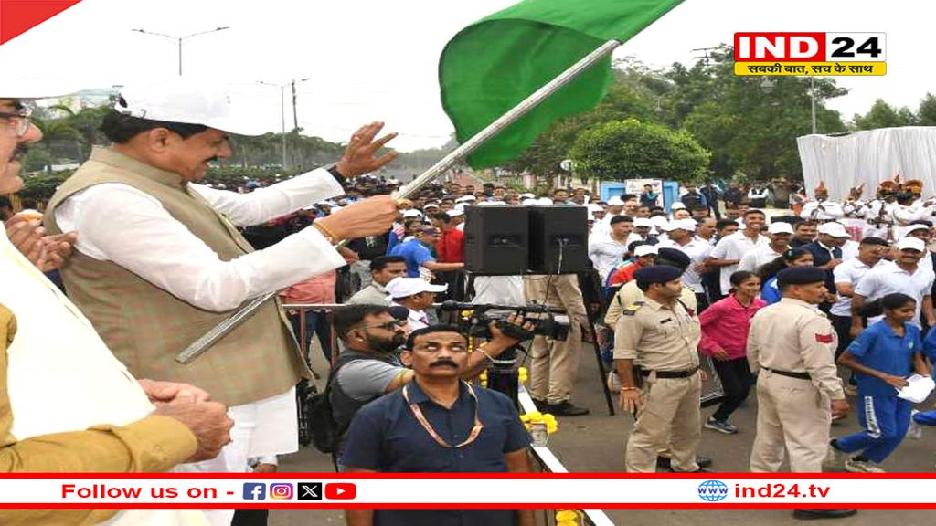 साइबर जागरूकता रन 2025: CM डॉ. मोहन ने साइबर क्राइम रोकने का आह्वान