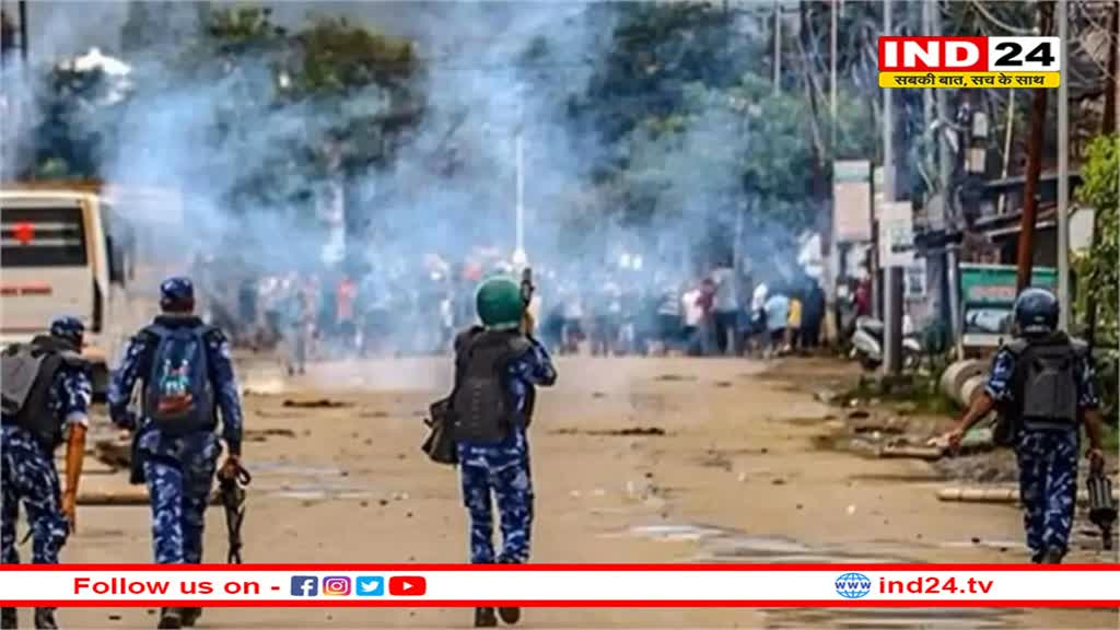 मणिपुर में फिर भड़की हिंसा, भीड़ ने DC दफ्तर में किया हमला