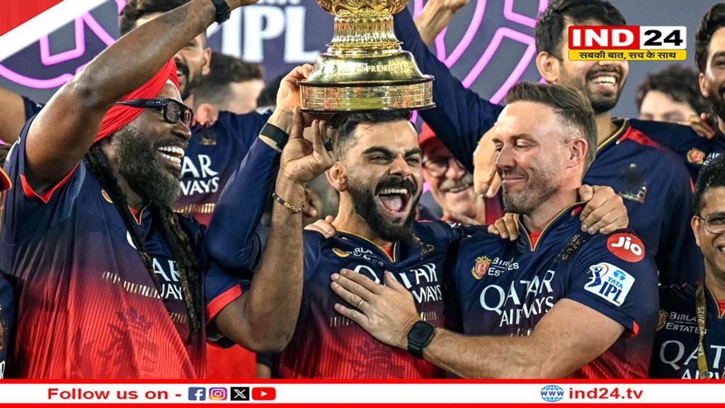 RCB की जीत पर खुशी से झूमे फिल्मी सितारे, विराट कोहली को दी बधाई