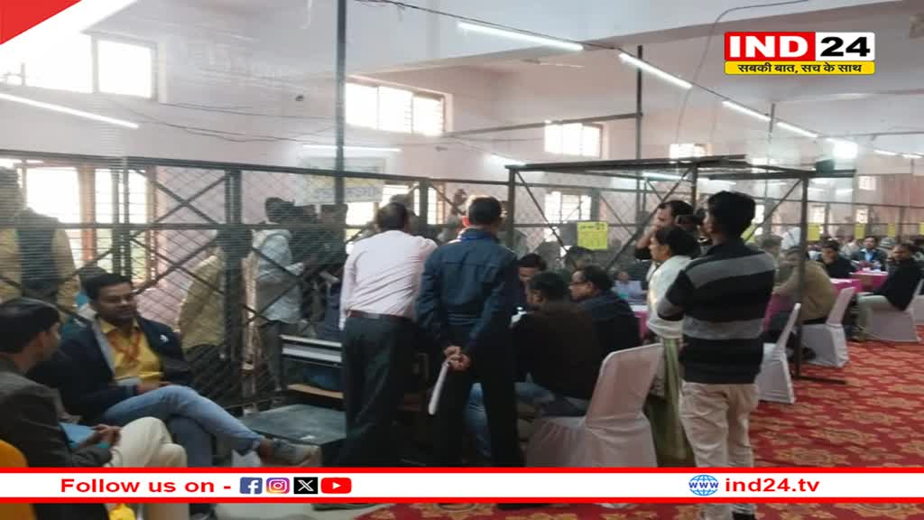  बुधनी में कांग्रेस की बढ़त बरकरार, विजयपुर में रामनिवास को लीड