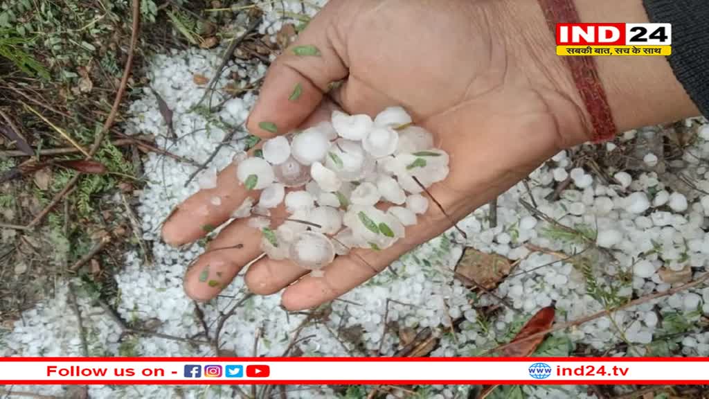 MP में अगले 3 दिन तक बदला रहेगा मौसम- आज 22 जिलों में बारिश के साथ ओले गिरने का अलर्ट