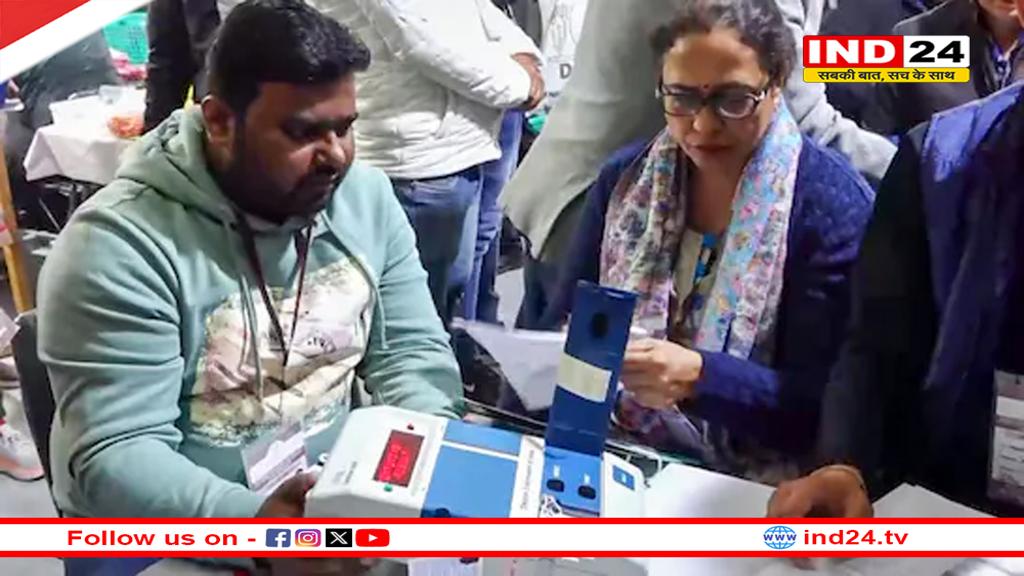 पंजाब-गुजरात समेत देश के 4 राज्यों की 5 विधानसभा सीटों पर मतगणना जारी