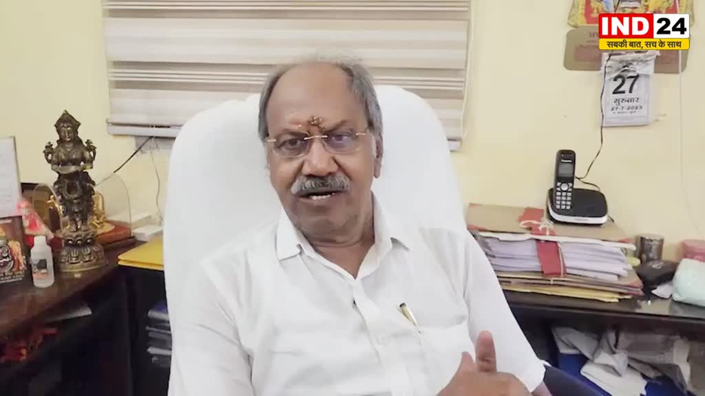  बृजमोहन अग्रवाल ने साधा बघेल सरकार पर निशाना, बोले - रायपुर को गड्ढापुर बनाकर रख दिया